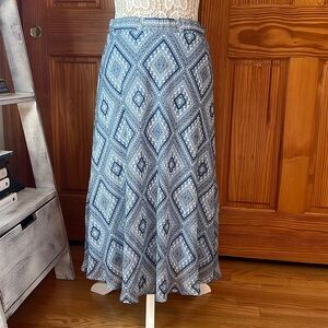 Westport Patterned Midi Skirt